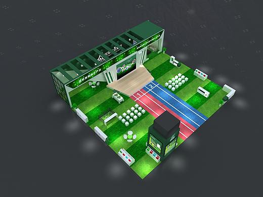 體育建材展會（個人主頁-ZMzg4MzMyMzI=） - 其他三維 - 站酷設(shè)計師阿斯頓01原創(chuàng)素材 - 站酷ZCOOL