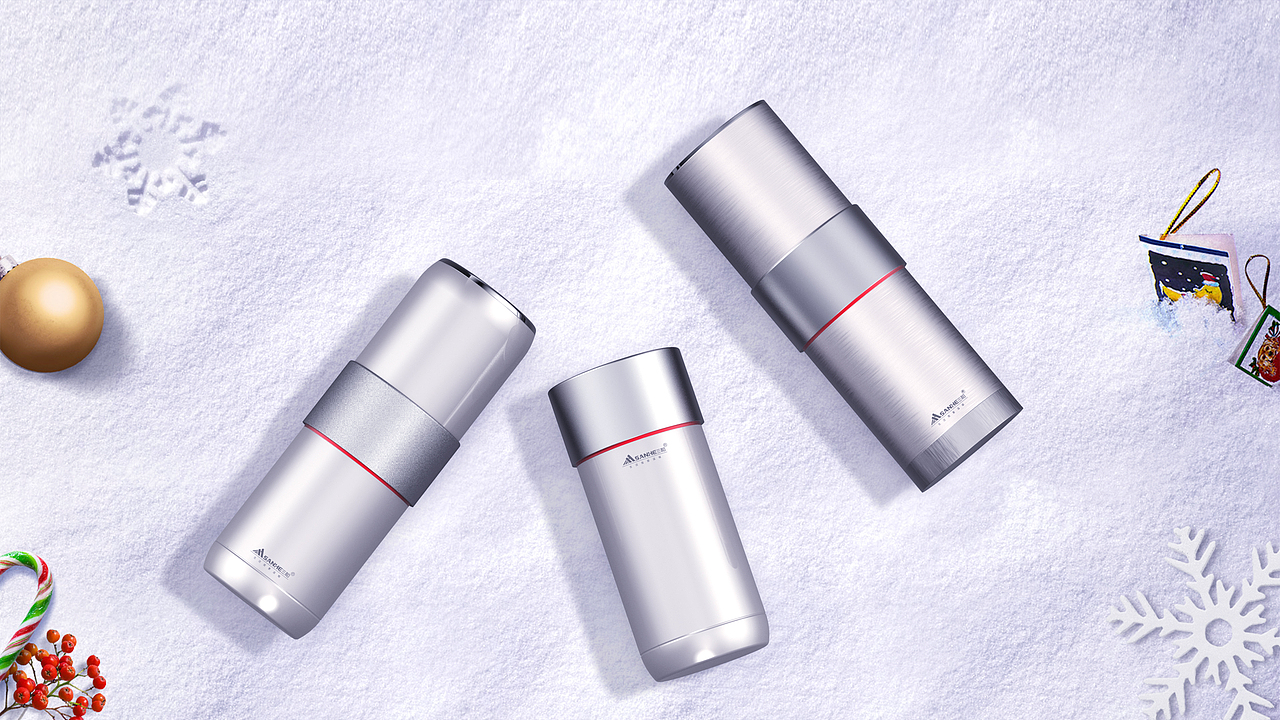 冬日来临-简约高档商务保温杯（图ZMjc5NTUxNDE2） - 生活用品 - 站酷设计师HonFer原创素材 - 站酷ZCOOL