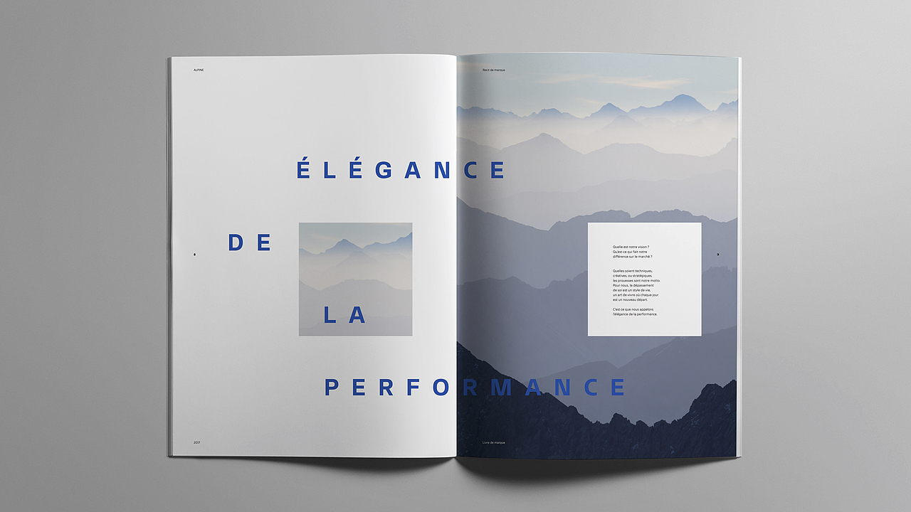 ALPINE Brand Book（图ZOTI0NjYwMjg=） - 书籍/画册 - 站酷设计师Niico原创素材 - 站酷ZCOOL