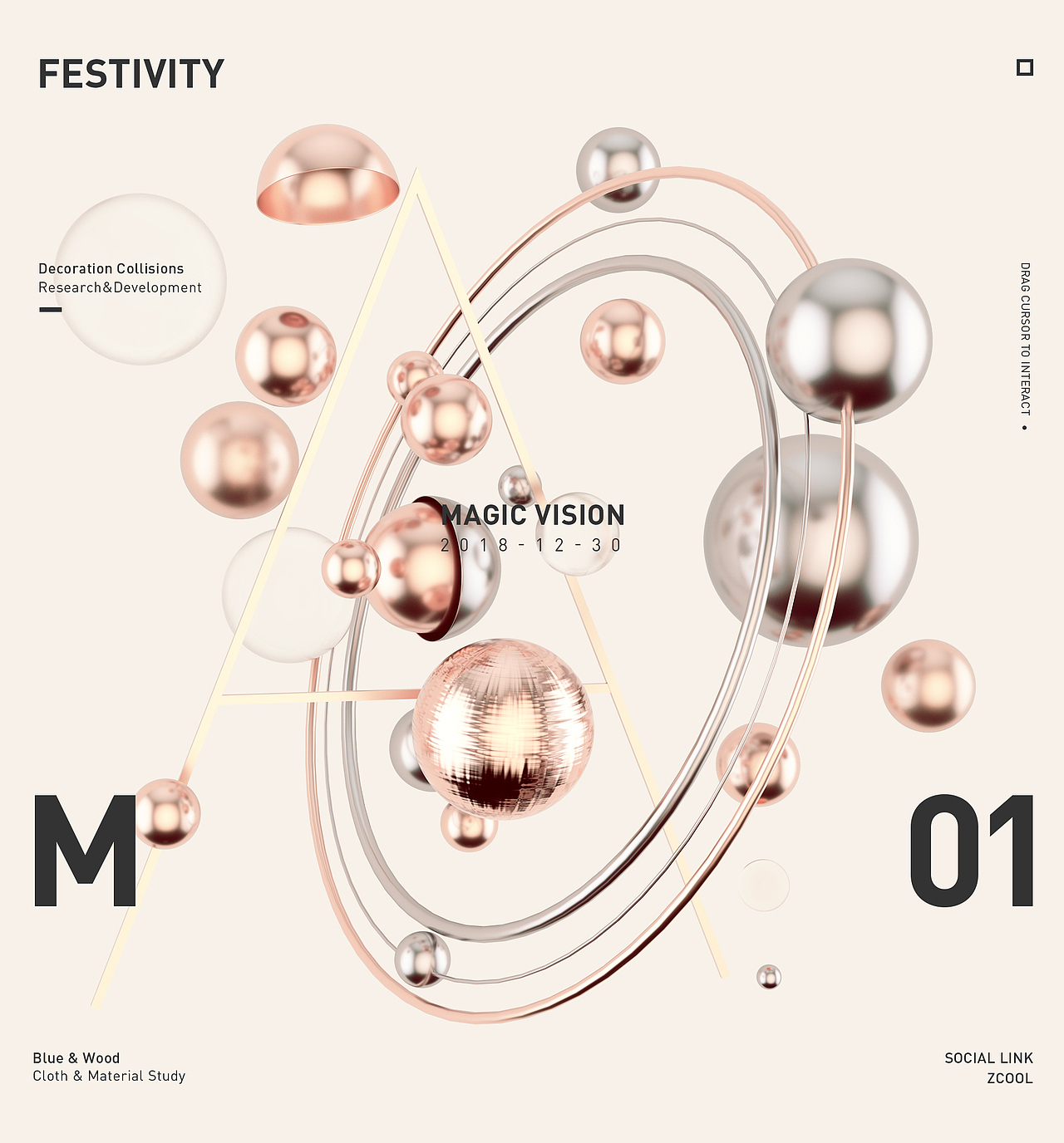 C4D自带渲染器之材质表现-MAGIC VISION（图ZMTQ2NTMzNzA4） - 场景 - 站酷设计师靖哥教你做C4D原创素材 - 站酷ZCOOL