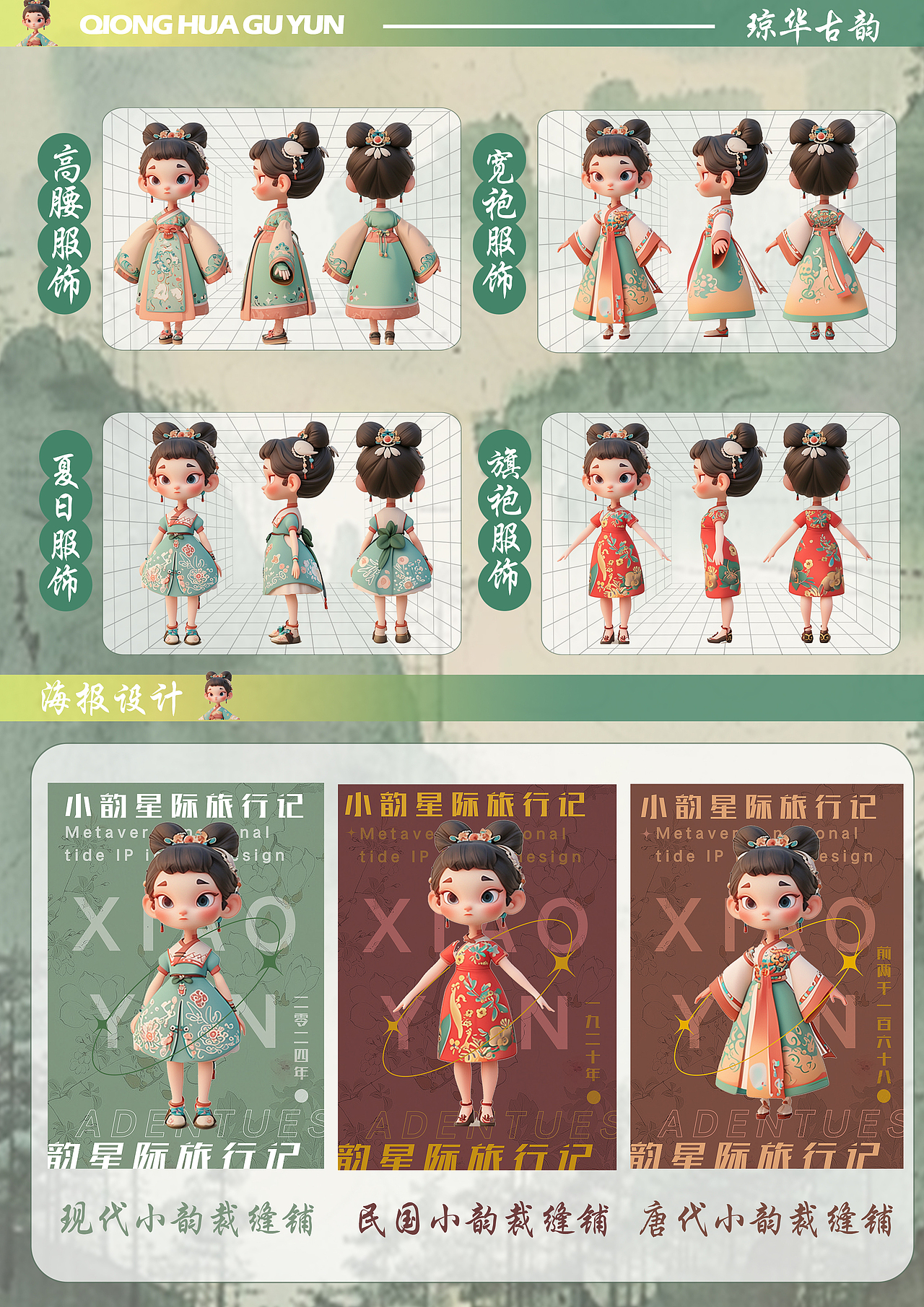 国潮ip设计（图ZMzY1Mjg5MTQw） - IP形象 - 站酷设计师雯酷儿原创素材 - 站酷ZCOOL