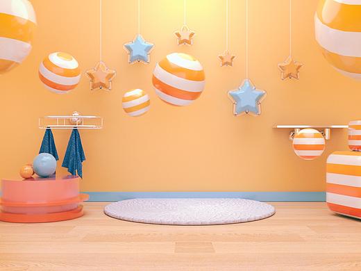 C4D小场景渲染作品----阿诺德渲染器