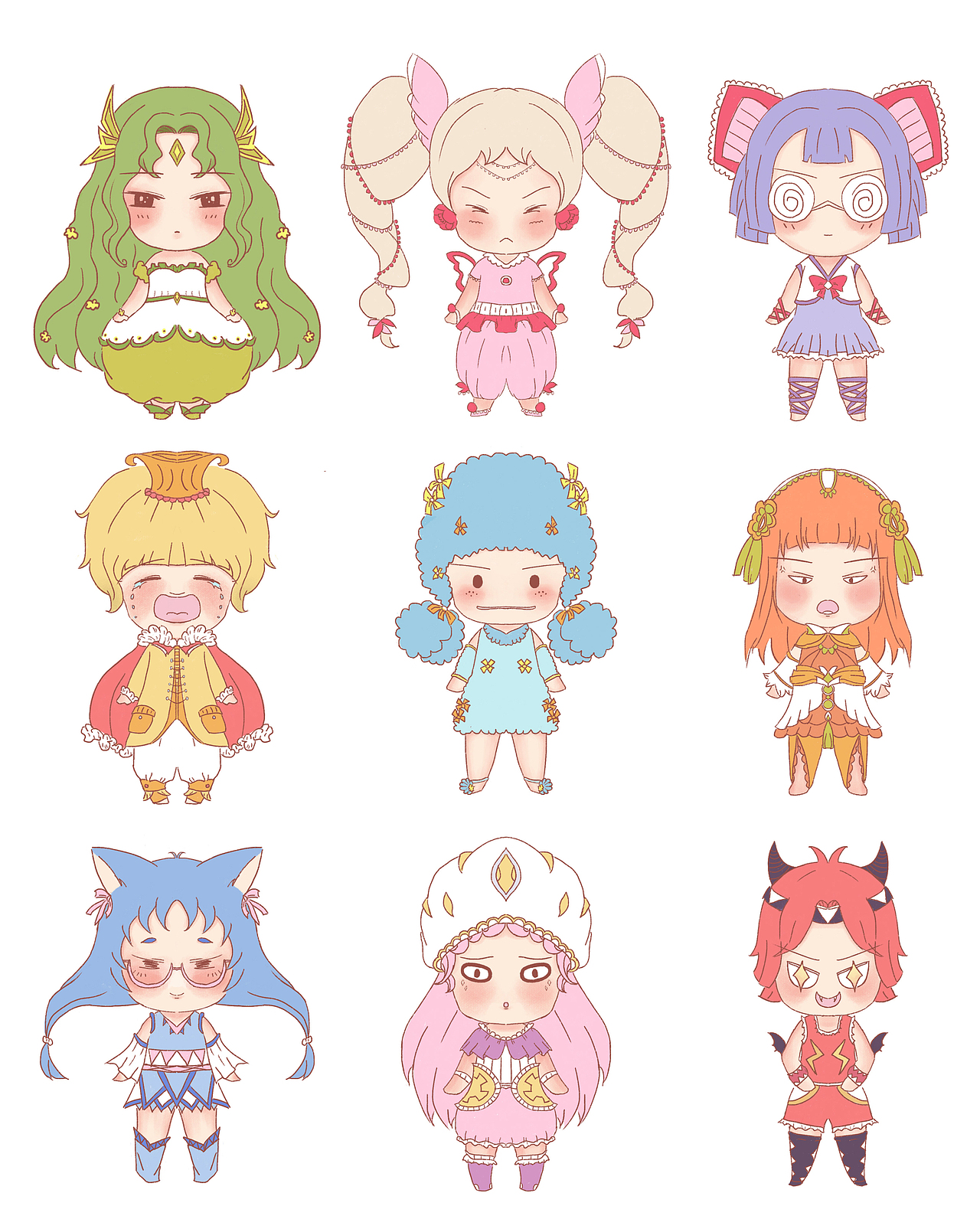 日常插画小创作