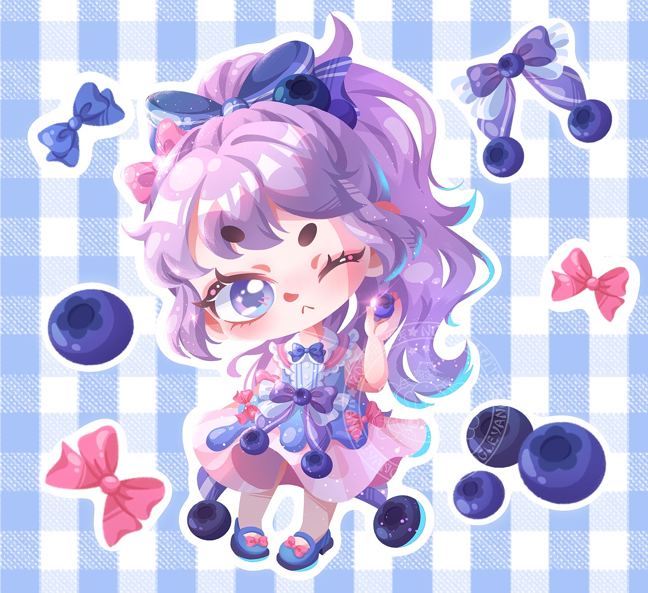 水果拟人系列插画｜Q版