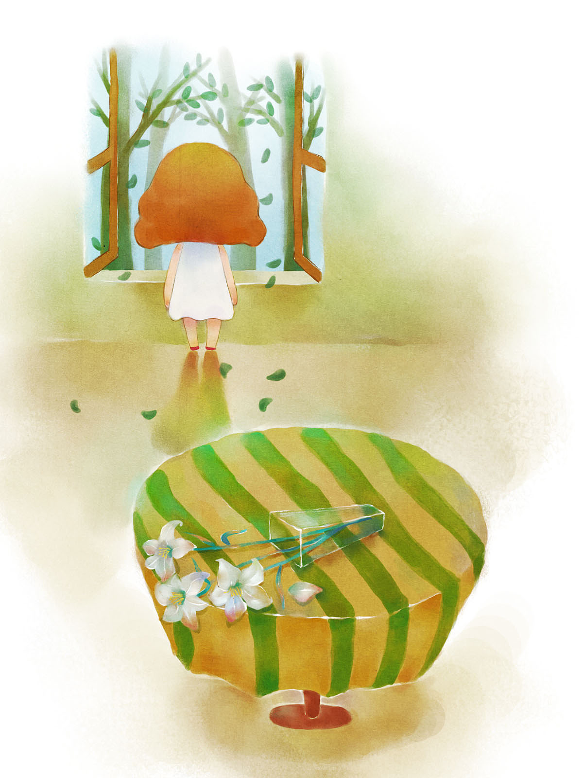 这个是在猪八戒上给某网站画的，最近心情不好，决定不接着画后几张了