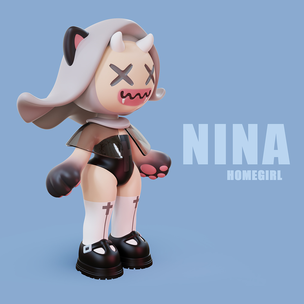 设计师玩具NINA和大家见面啦~