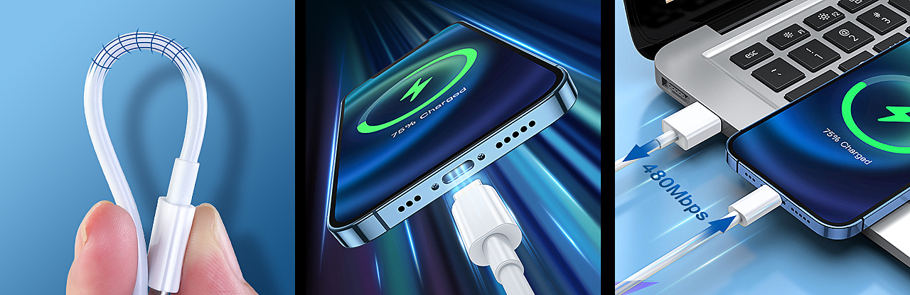 蓝牙耳机-数据线