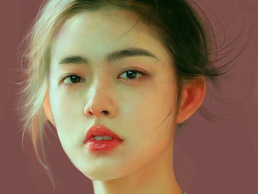 画个模特妹子