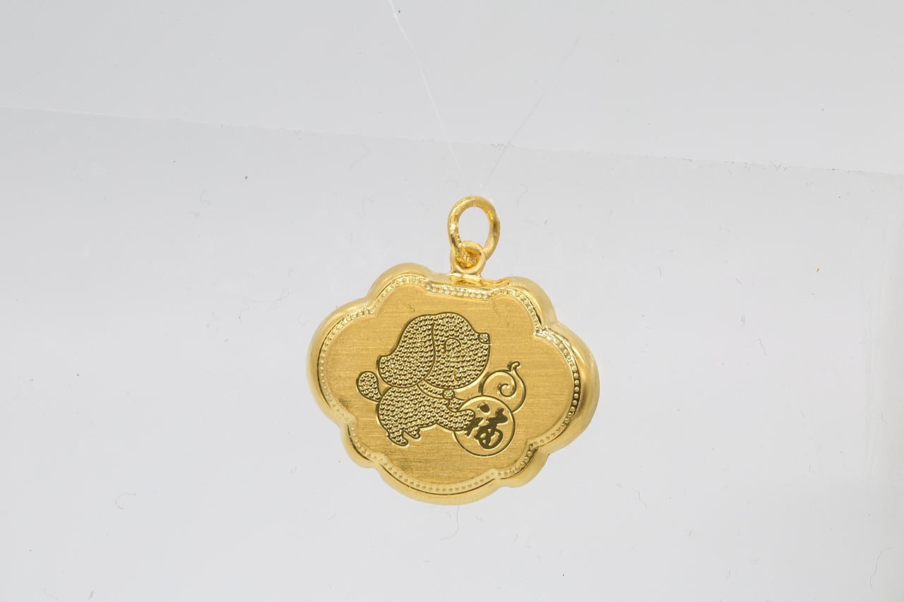 红枫黄金 艾米金《工作纪实》5 - 黄金精修 - 传统金锁