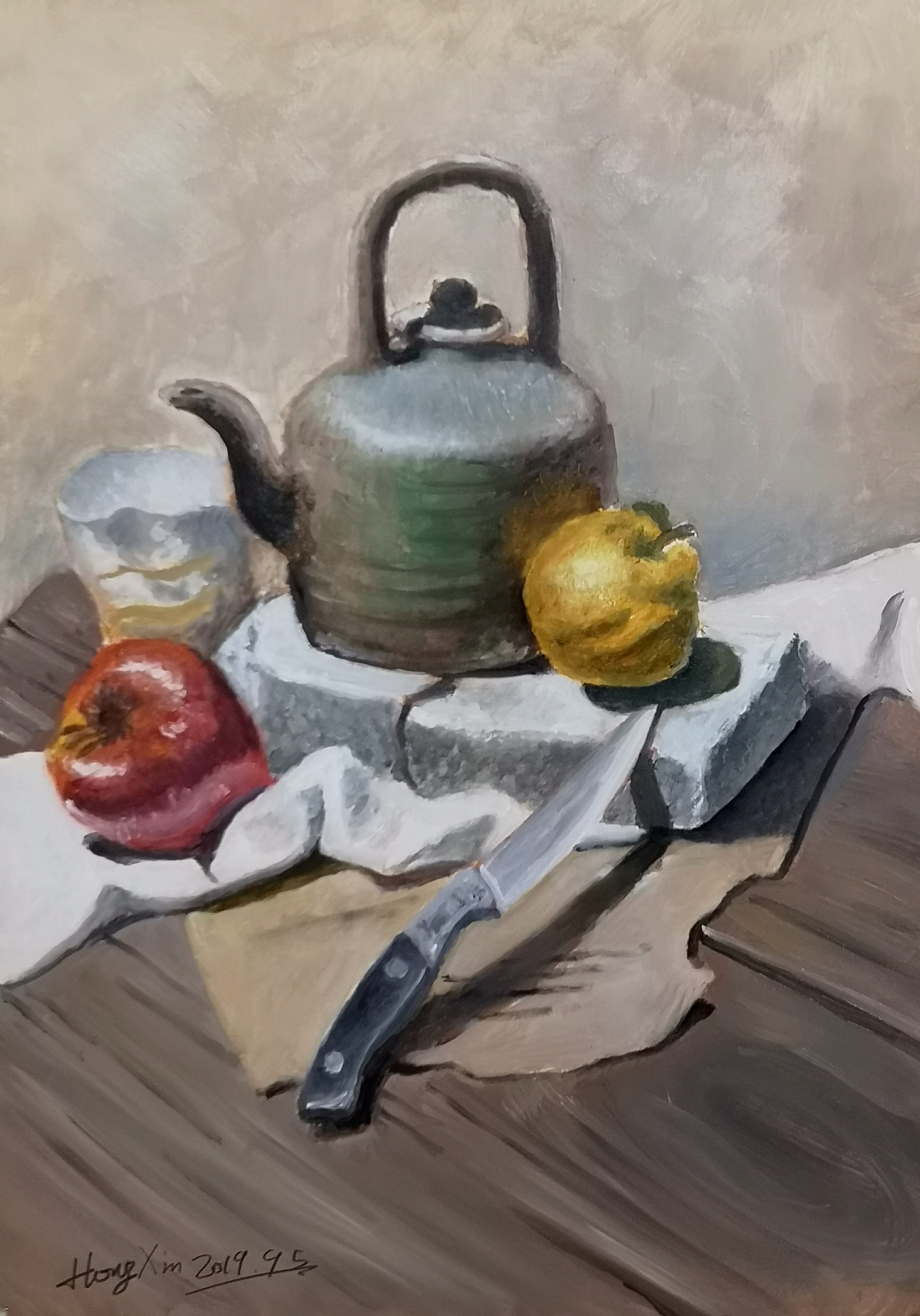 一组静物|纯艺术|绘画|wulongtea_原创作品-站酷zcool