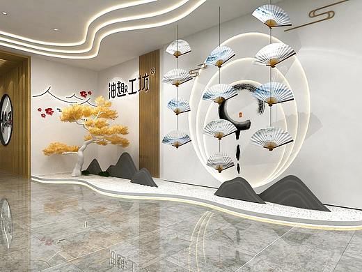 新中式千岛源多功能展厅