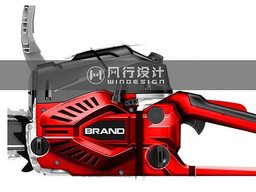 油锯外观造型工业设计