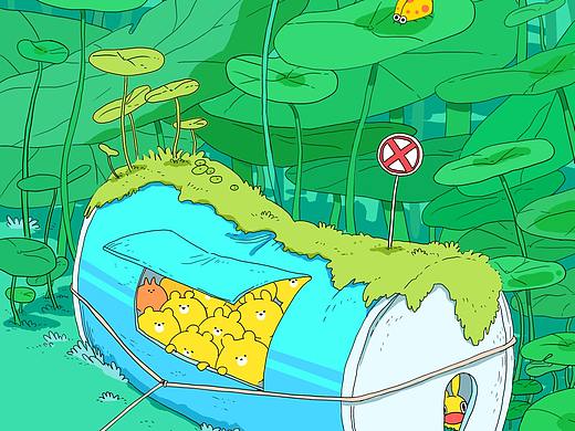 插画临摹-林遭遇作品