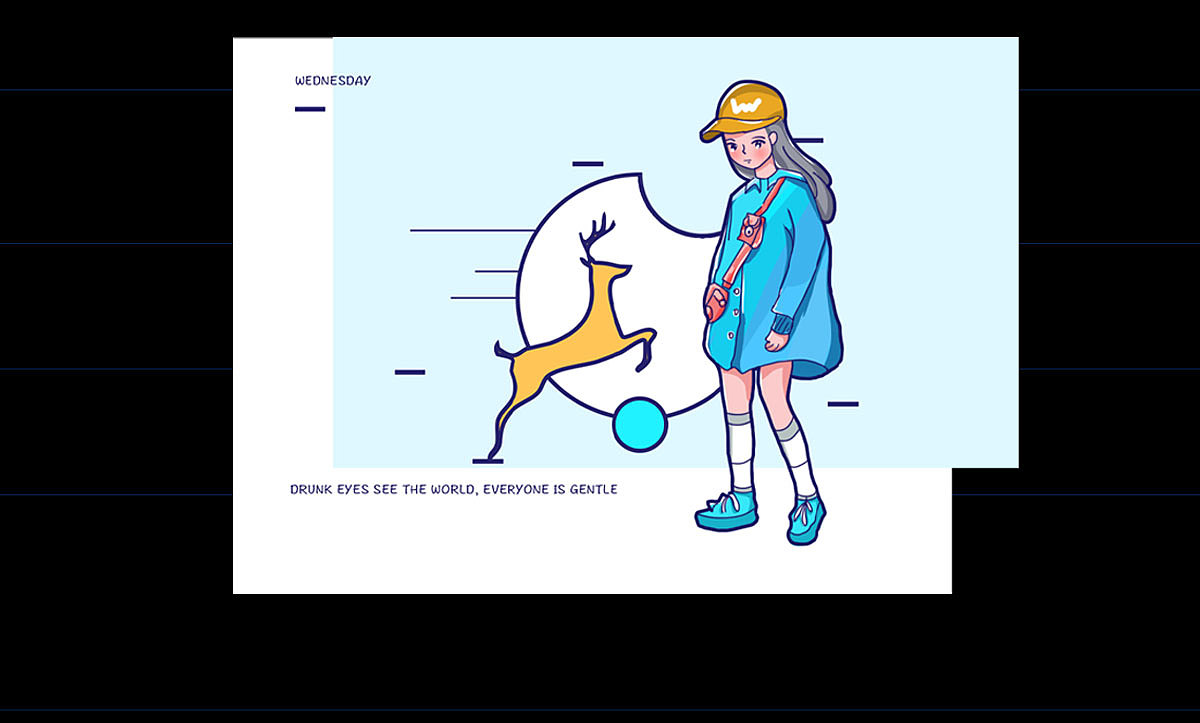 2020部分插画练习（图ZMjQwNTY1NzM2） - 艺术插画 - 站酷设计师千千子一一原创素材 - 站酷ZCOOL