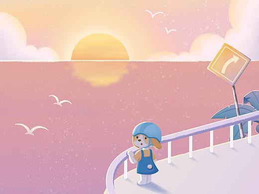 小狗的旅行|海岛站（个人主页-ZNTY1MzU0MTI=） - 创作习作 - 站酷设计师林阿蹲原创素材 - 站酷ZCOOL