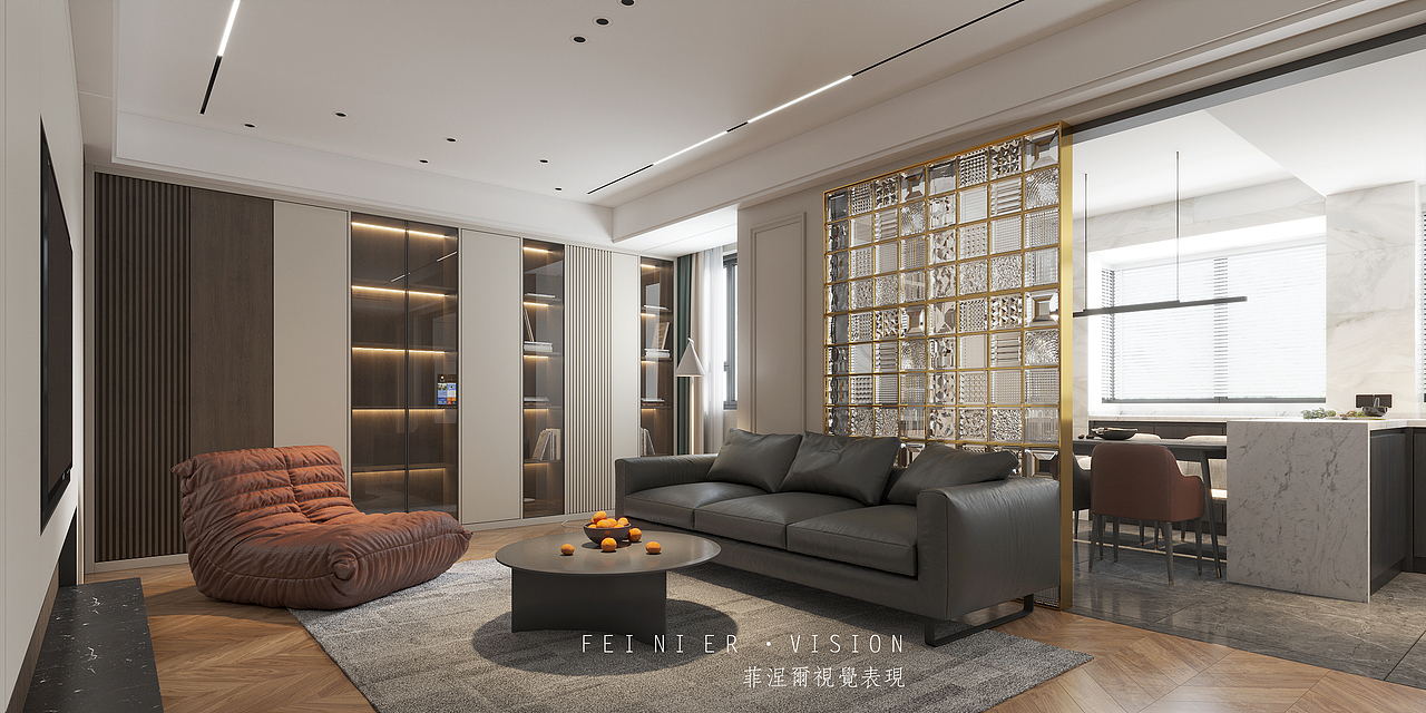 现在家装 效果图表现