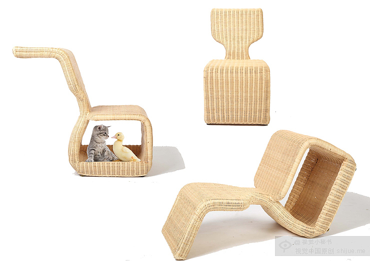 多功能藤编椅子（图ZMjg0MTY5ODA=） - 生活用品 - 站酷设计师蓝凝心原创素材 - 站酷ZCOOL