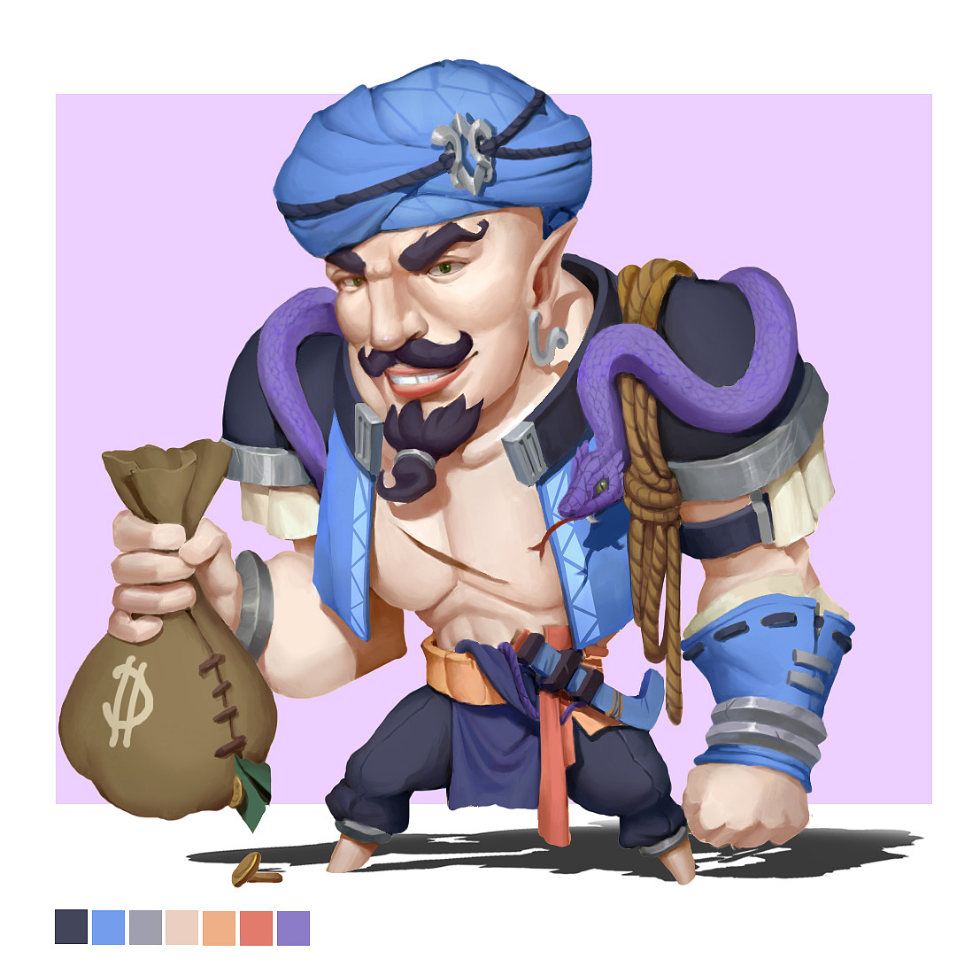 Q版練習(xí)（圖ZMTcxNTA0OTUy） - 游戲原畫 - 站酷設(shè)計師璟泰藍(lán)原創(chuàng)素材 - 站酷ZCOOL