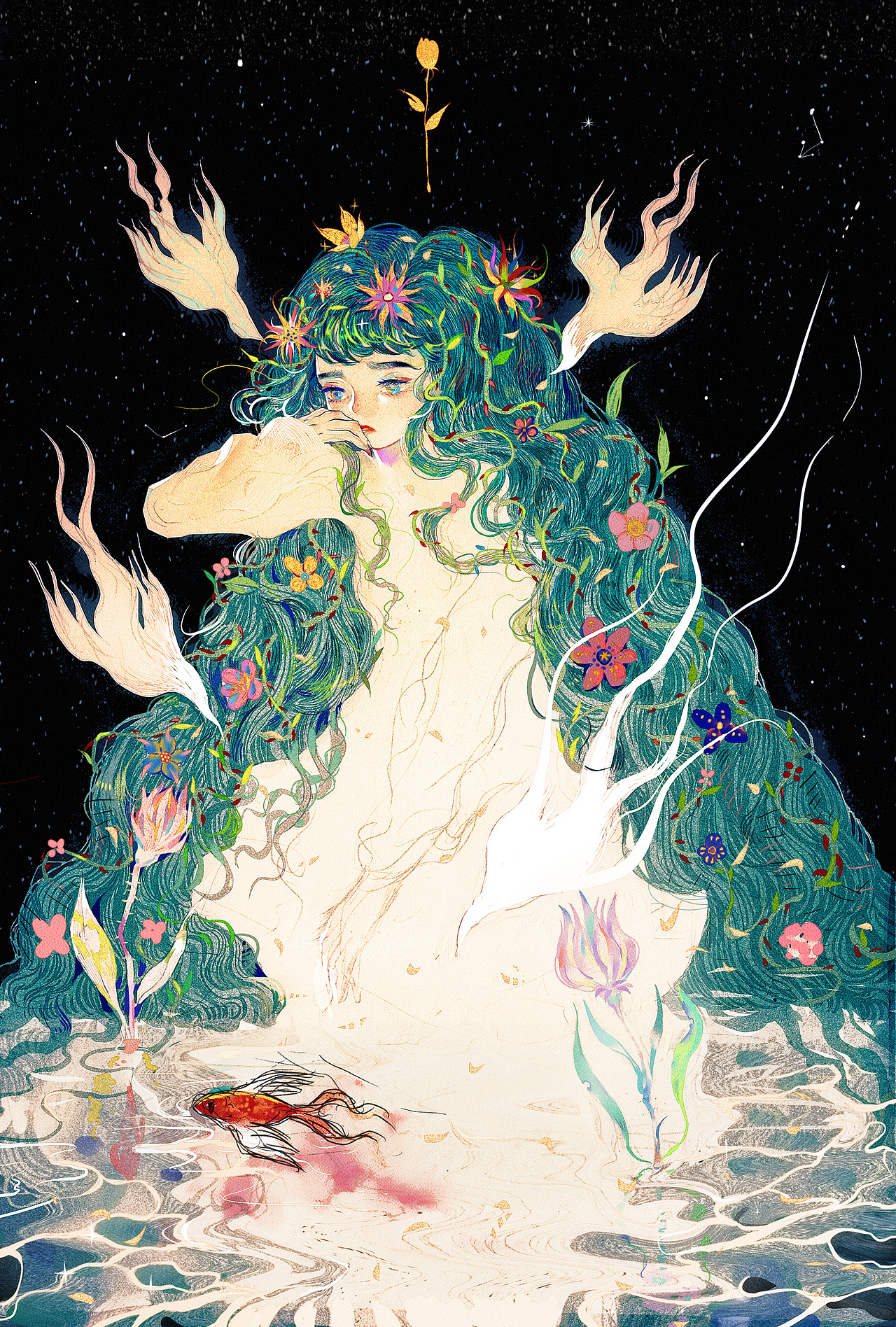 《朝》（图ZMjAxMDkxMjY4） - 创作习作 - 站酷设计师芜意原创素材 - 站酷ZCOOL