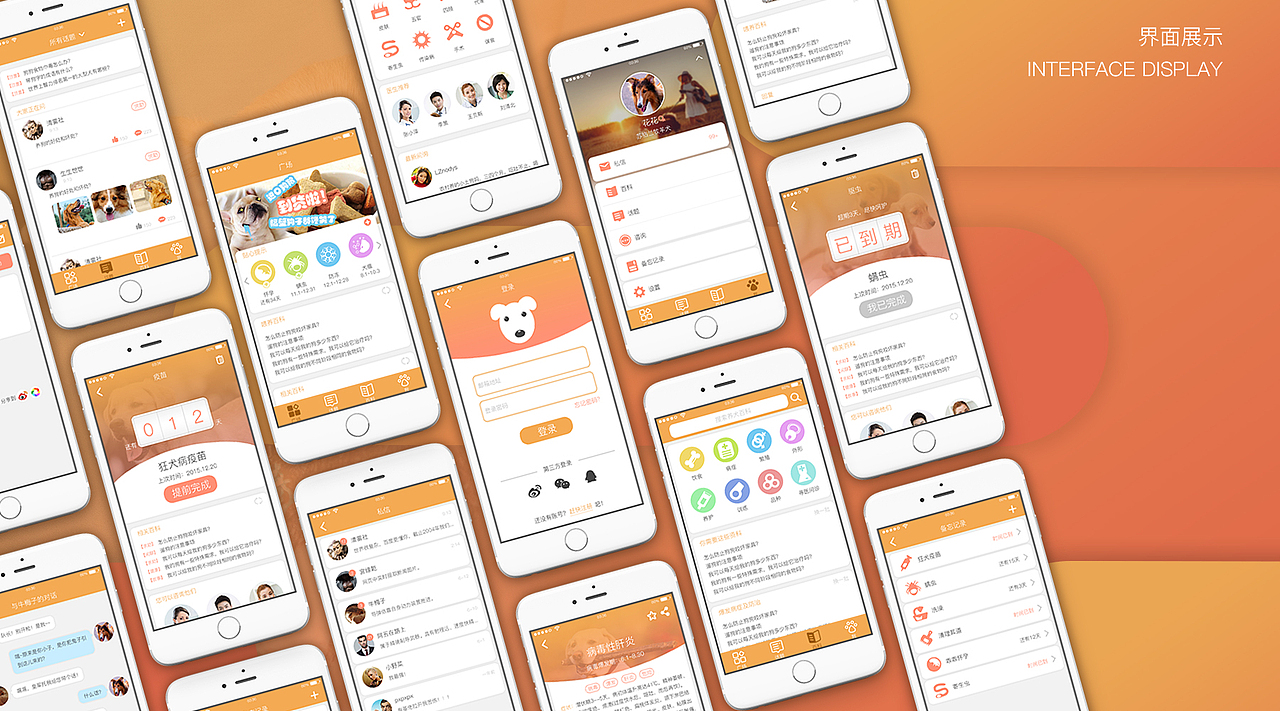 遛狗吧（图ZMTM0MTU4MTAw） - APP界面 - 站酷设计师坏家伙额原创素材 - 站酷ZCOOL