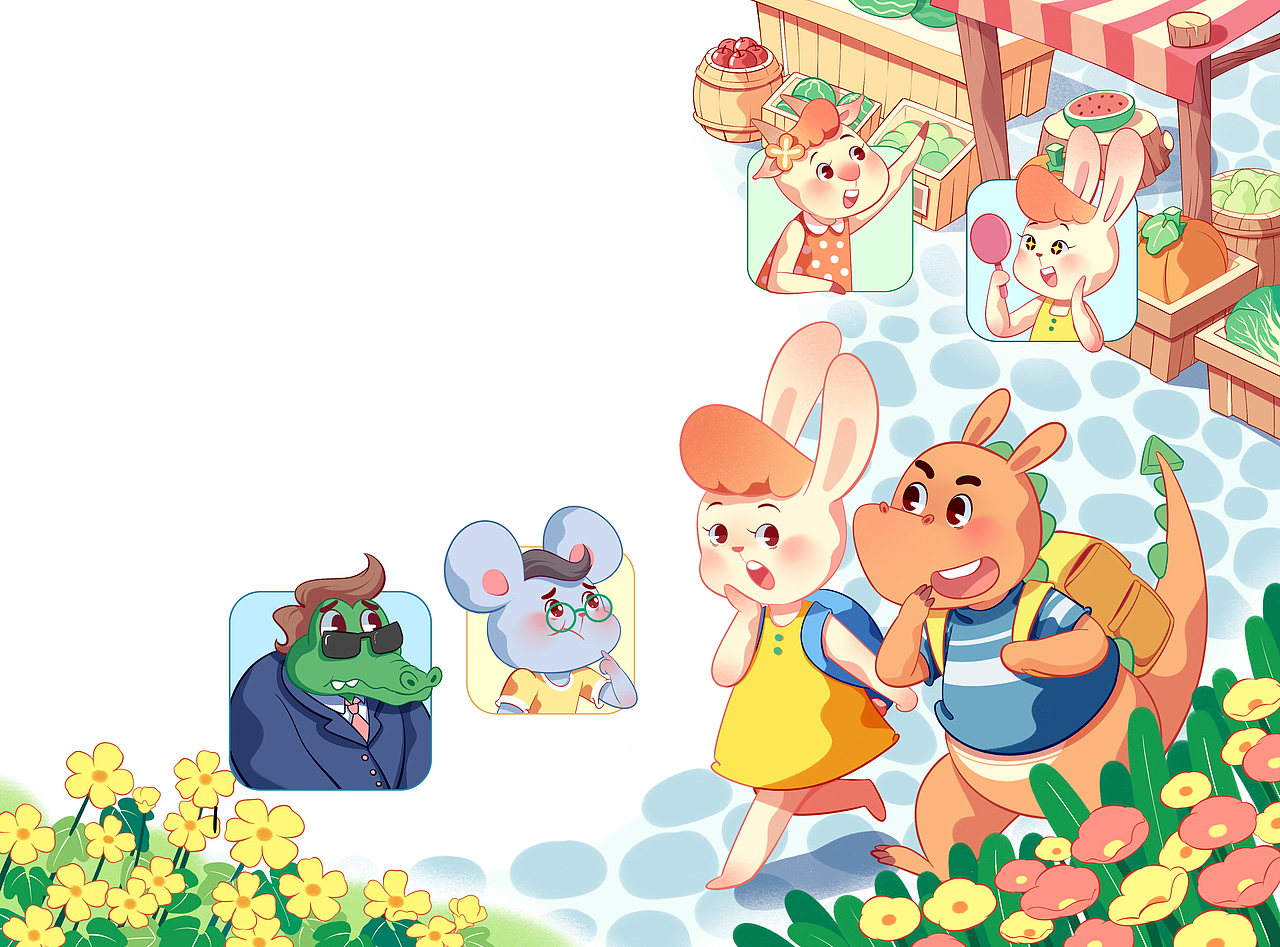 9月（图ZMjczMjQ2MzQ0） - 儿童插画 - 站酷设计师a熊喵吉祥原创素材 - 站酷ZCOOL