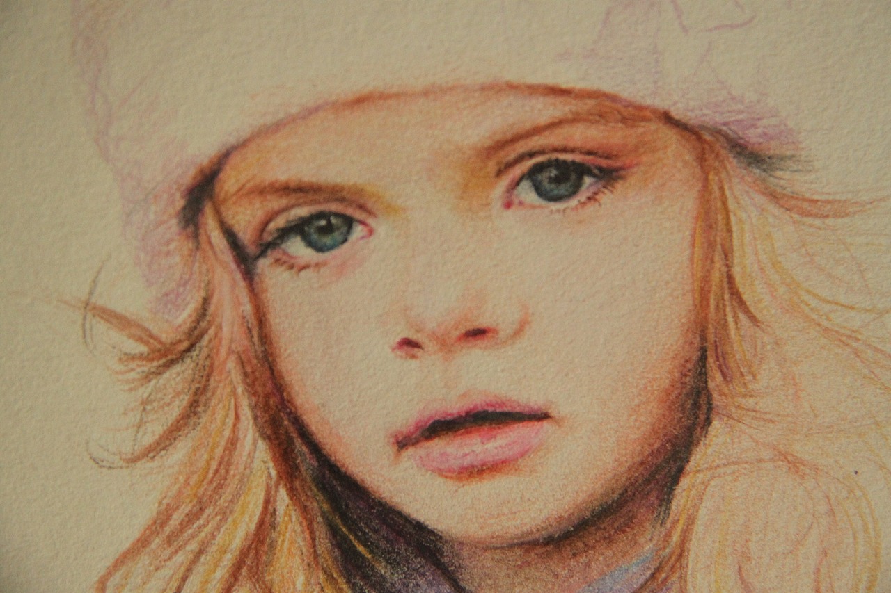 彩铅 俄罗斯4岁小模特（图ZNTM0OTY4NA==） - 绘画 - 站酷设计师家常豆腐原创素材 - 站酷ZCOOL