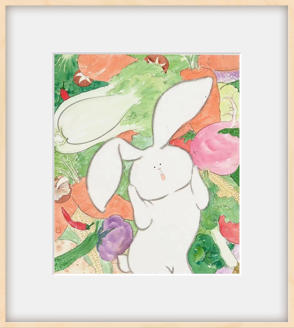 我画的这些水墨兔子（图ZMzY1NTU3NTMy） - 绘画 - 站酷设计师邦邦画画原创素材 - 站酷ZCOOL