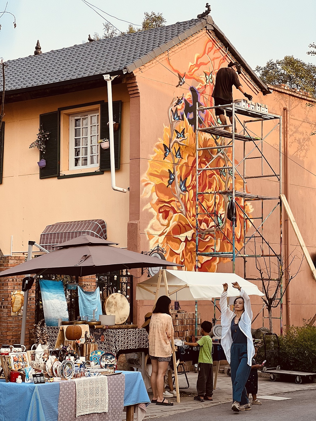 《生》西安长安区黄良村壁画