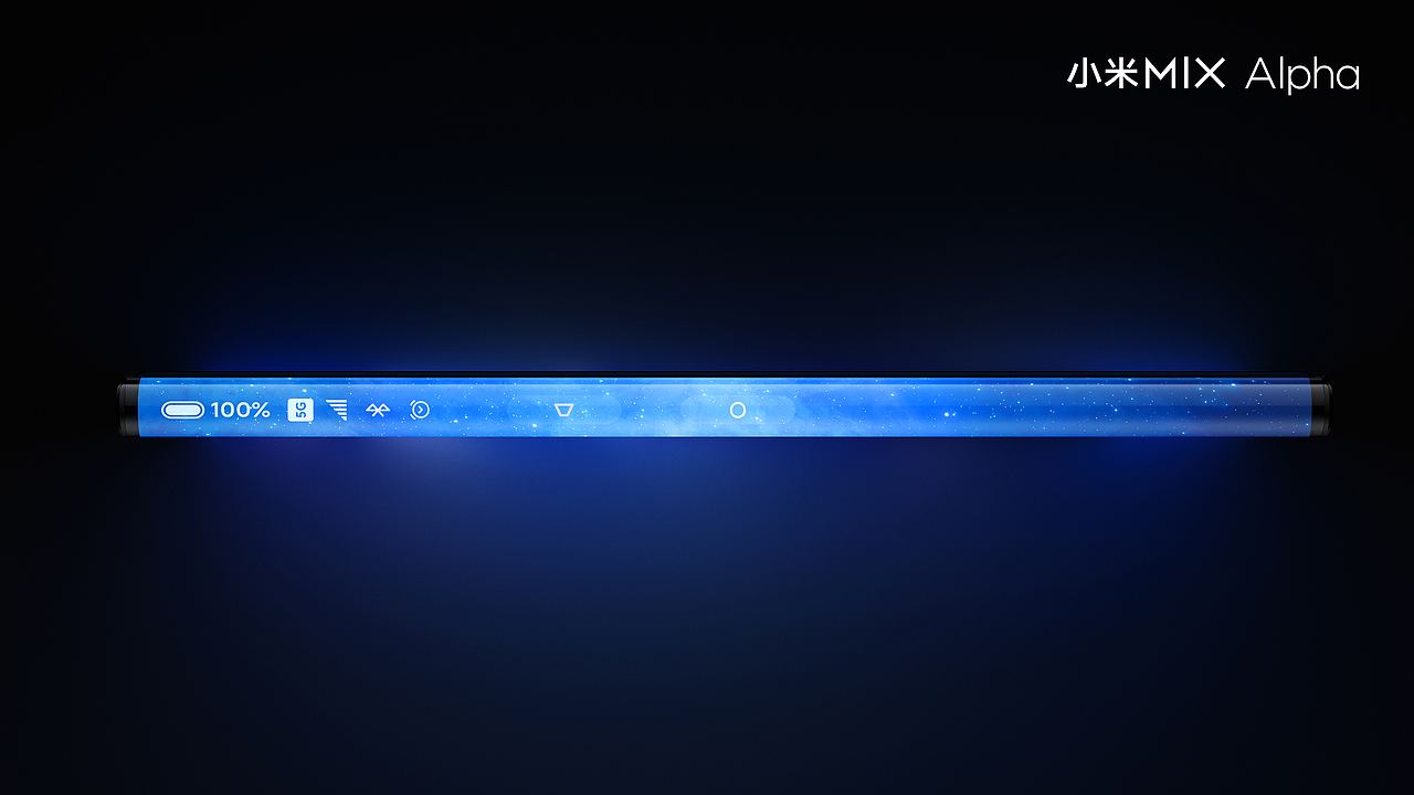 小米mix alpha 产品图素以及UI动画展示