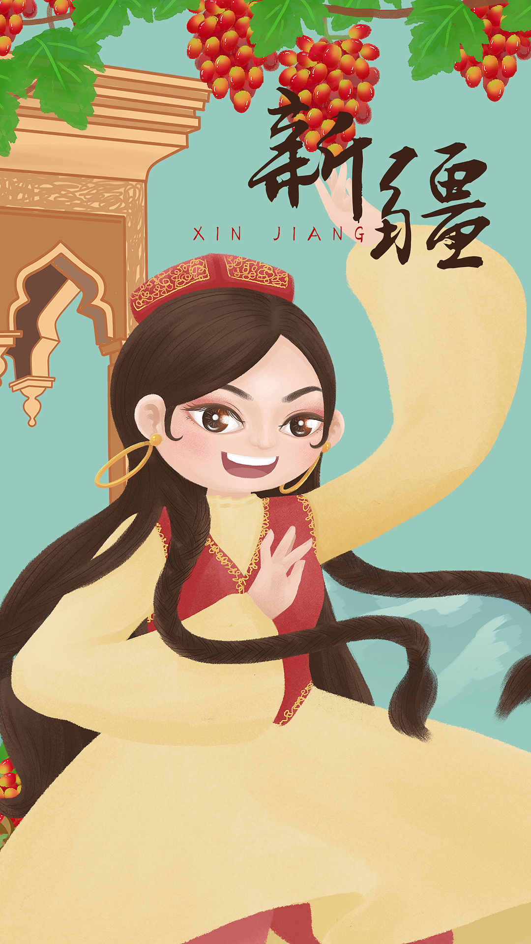 美丽的姑娘（图ZMjA1ODAyNDk2） - 艺术插画 - 站酷设计师嘻哈漫舞5原创素材 - 站酷ZCOOL