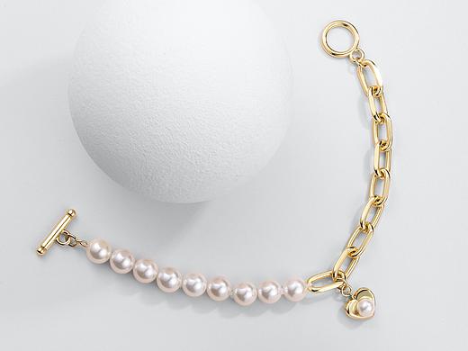 珍珠饰品首饰拍摄