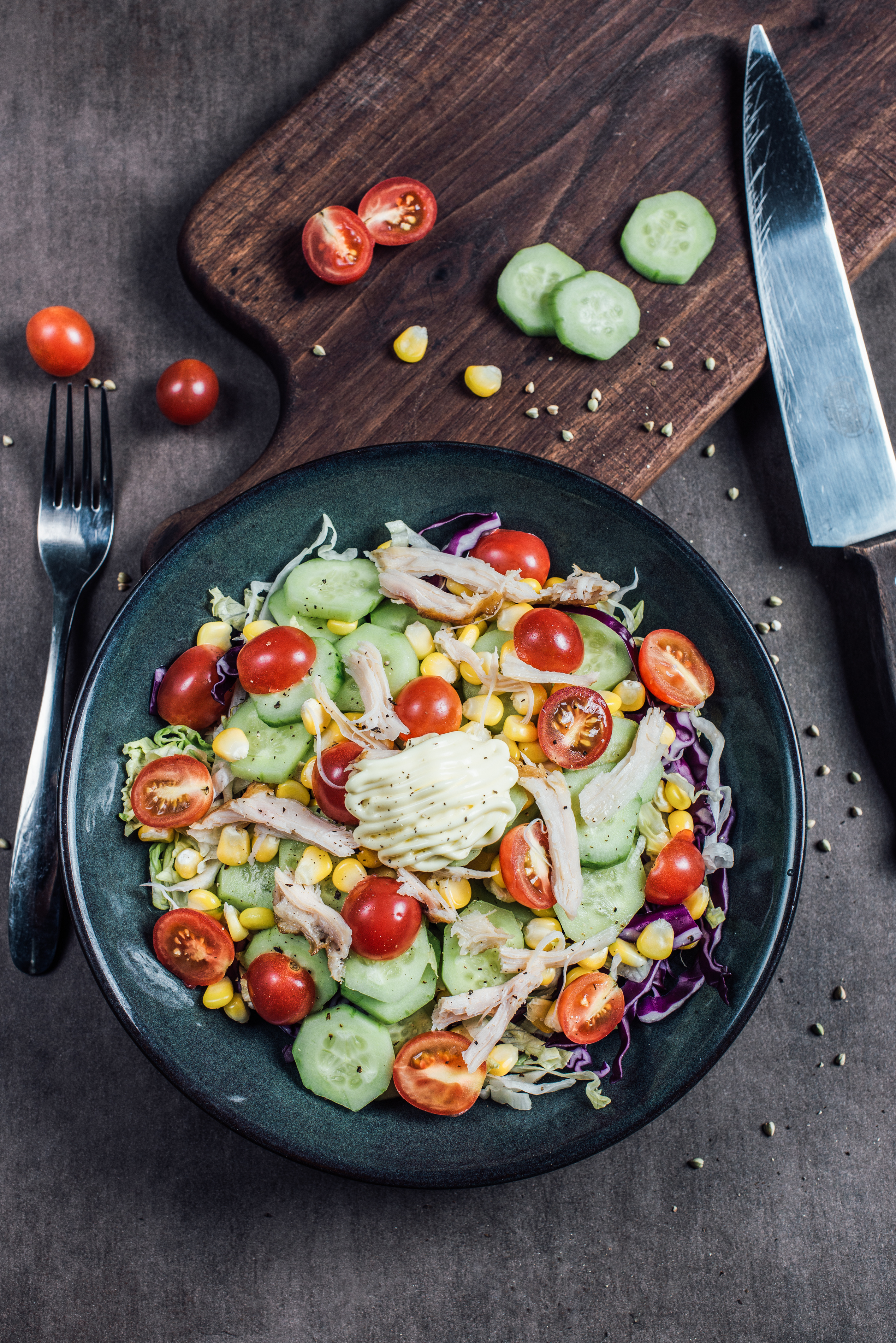 沙拉|摄影|产品|陈陈昶君 - 原创作品 - 站酷 (zcool)