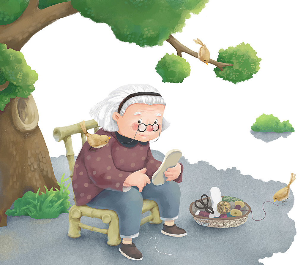 奶奶的"金丝雀"