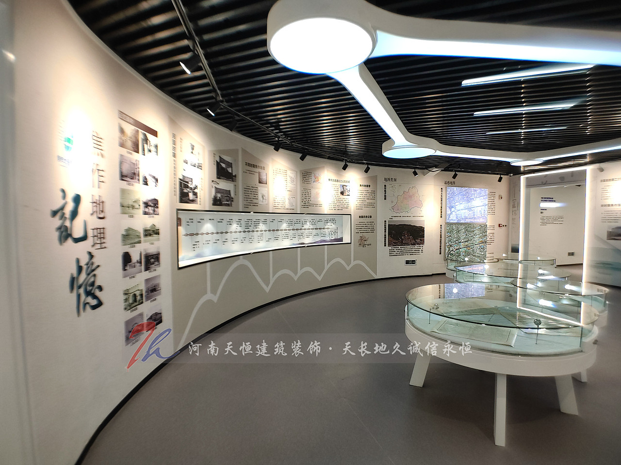 郑州专业展厅装修公司展厅设计案例效果图及实景图对比（图ZMjA1NTE0NTY0） - 家装设计 - 站酷设计师tianh18738185869原创素材 - 站酷ZCOOL