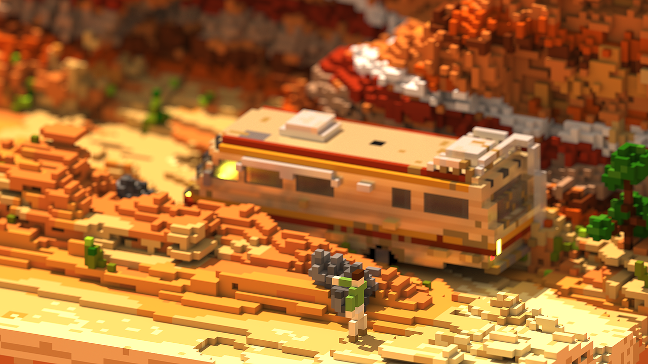 magicavoxel 绝命毒师第一季第一集（图ZOTI3NDk3MjQ=） - 动画/影视 - 站酷设计师GuomuGuomu原创素材 - 站酷ZCOOL