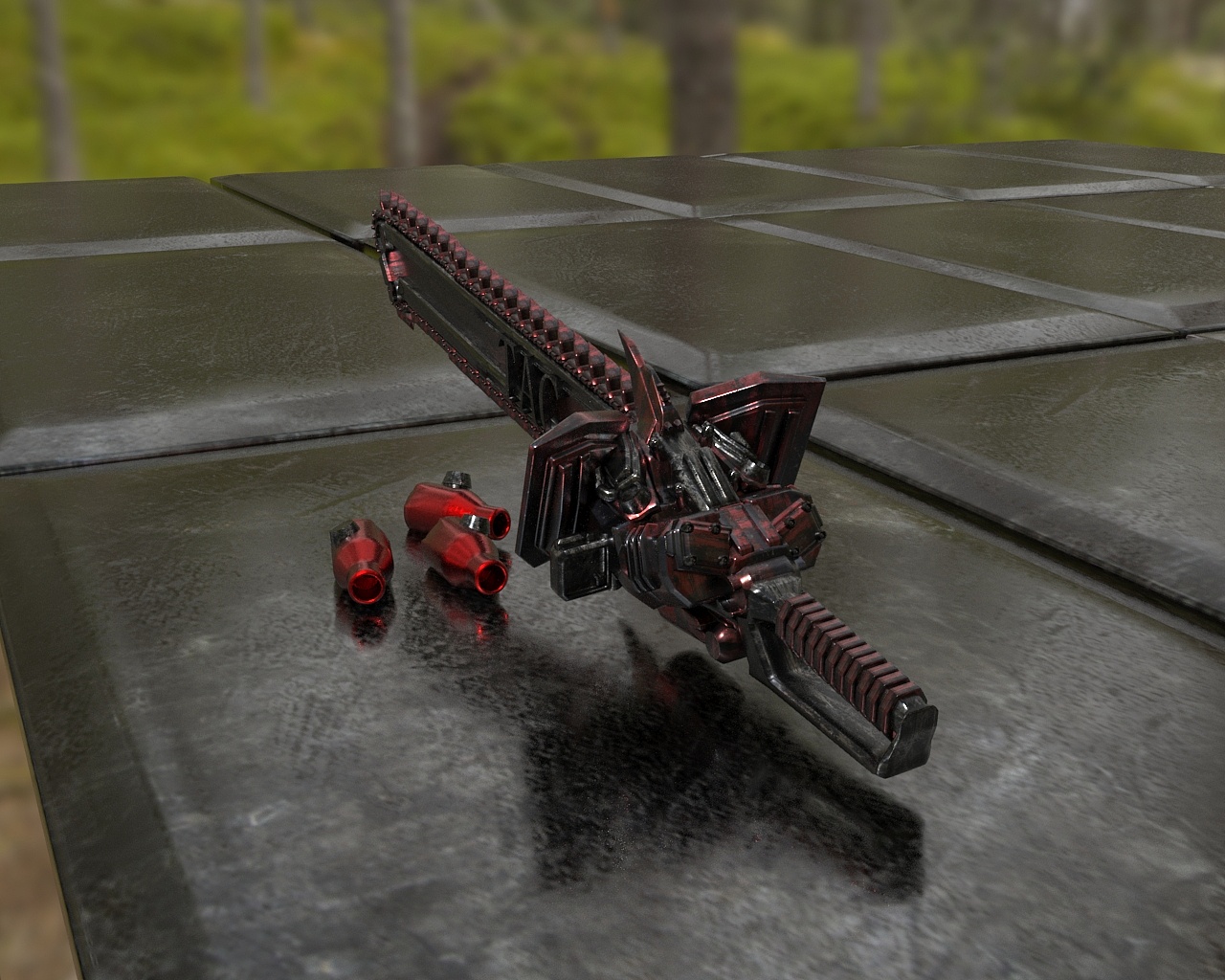 电锯巨剑|三维|机械/交通|里克杰克森 - 原创作品 - 站酷 (zcool)