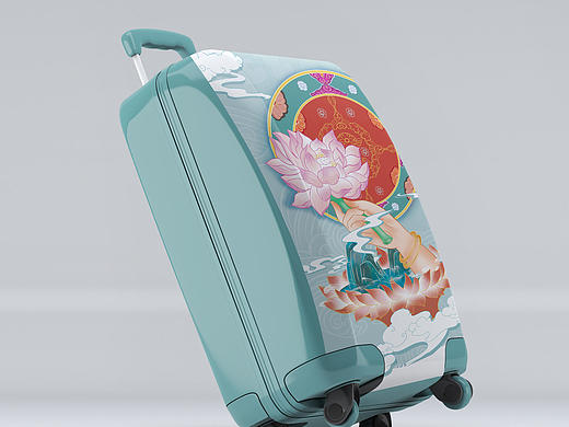 敦煌文创 旅行箱