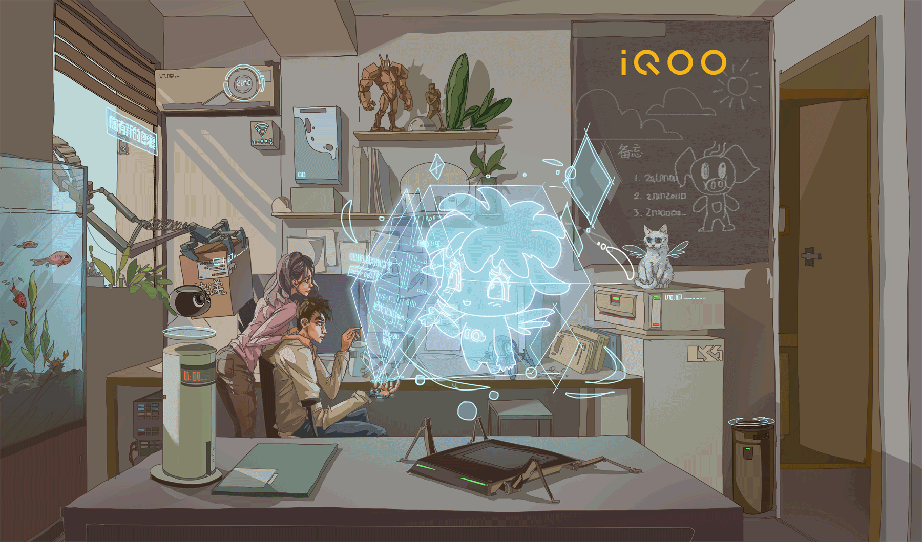 iQOO未来科幻机（图ZMjAxMzc3Njgw） - 概念设定 - 站酷设计师咯咯新生原创素材 - 站酷ZCOOL