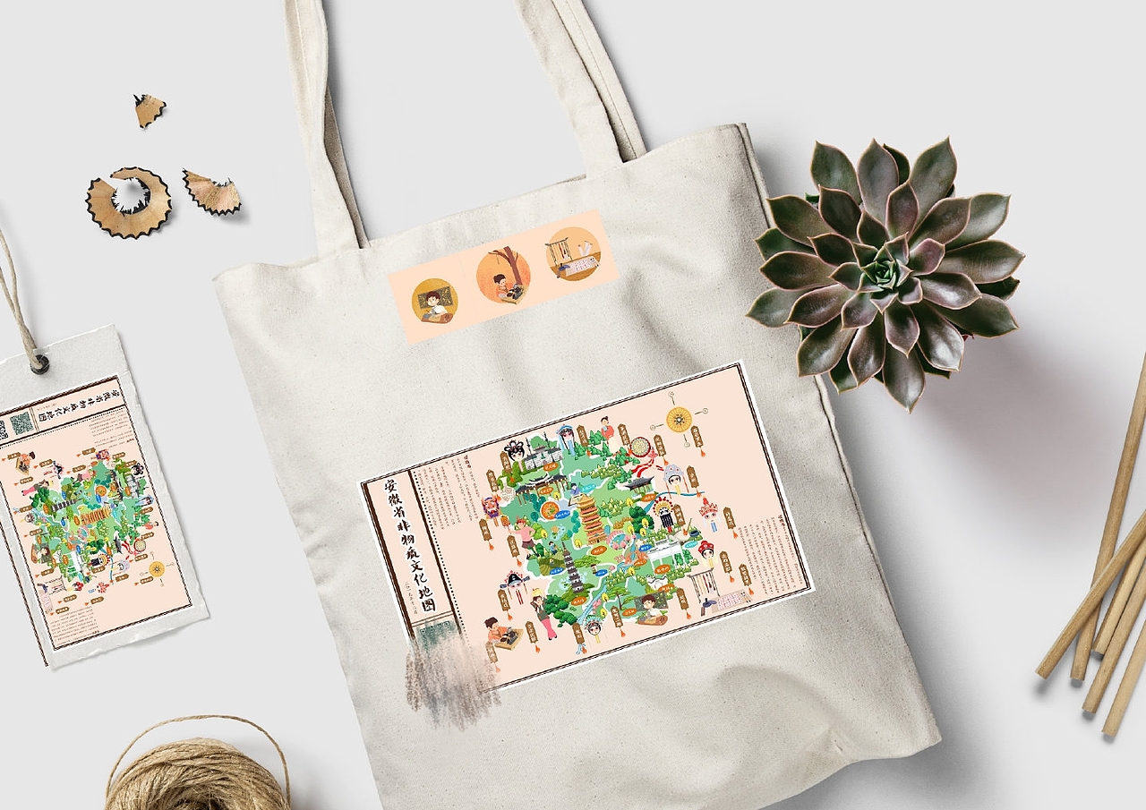 安徽省非物质文化地图（图ZMjE4ODc3MDA4） - 商业插画 - 站酷设计师Anada过原创素材 - 站酷ZCOOL