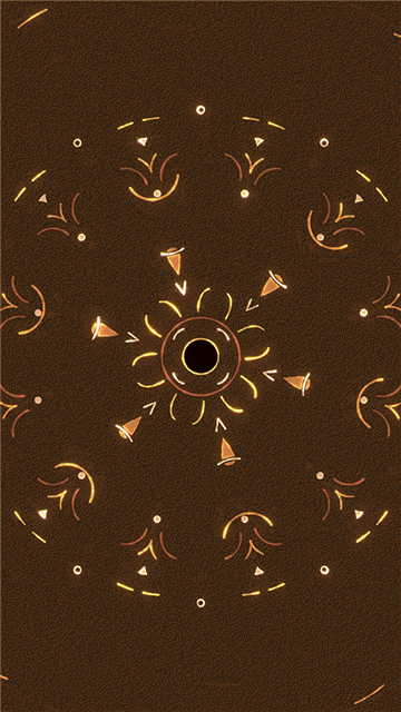 ELEMENTS | 动态属性卡牌・曼荼罗图案・字体