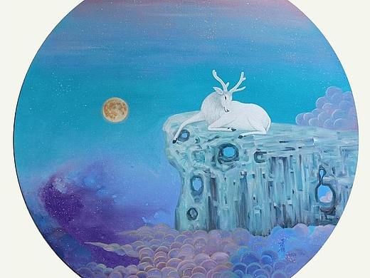 卧看云起时（个人主页-ZNTA4MTYzMDg=） - 绘画 - 站酷设计师孔文锦原创素材 - 站酷ZCOOL