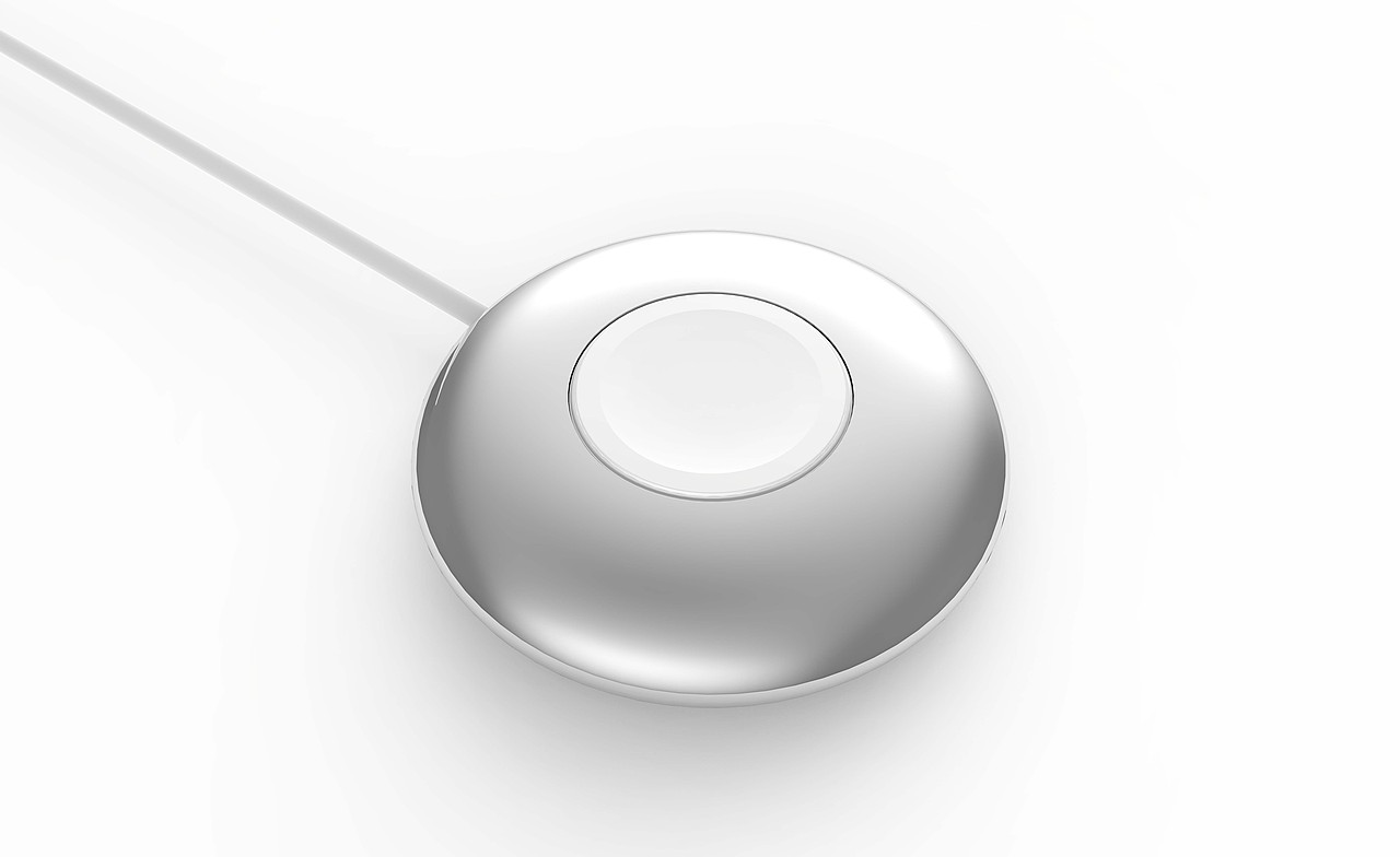 产品建模渲染——iPhone watch无线充电器