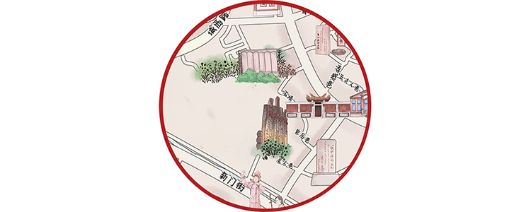 游客服务中心地图导览