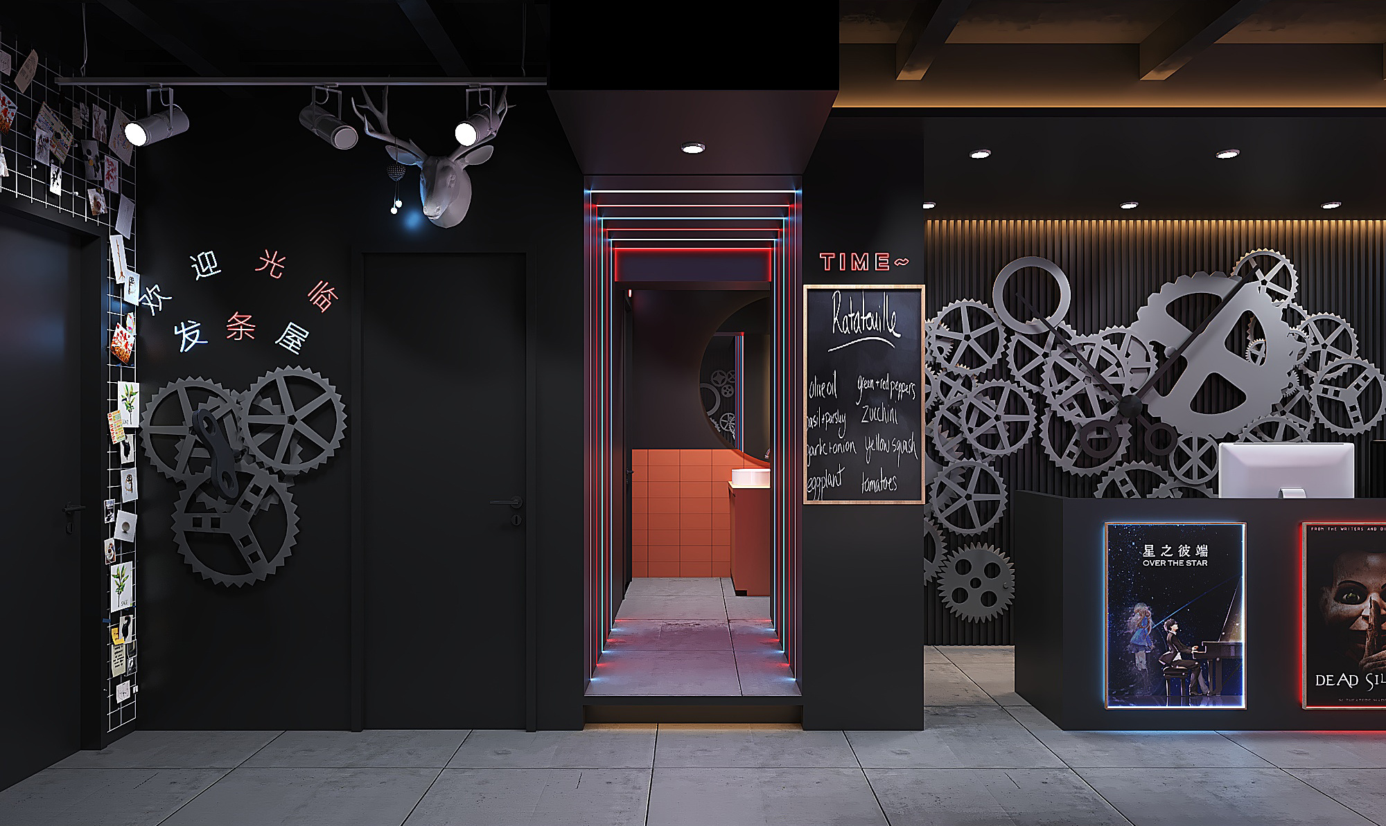 密室发条屋|空间|家装设计|fuyulong - 原创作品 - 站酷 (zcool)