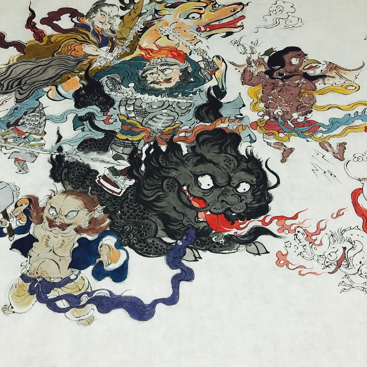 封神演义 | 闻太师西岐大战（图ZOTQ3OTA0NDg=） - 商业插画 - 站酷设计师朝朝兰原创素材 - 站酷ZCOOL