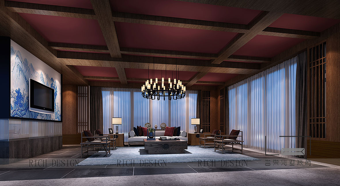 成都别墅古典装修装饰，深圳装修公司（图ZMTM0NzI5Mzk2） - 家装设计 - 站酷设计师誉巢装饰_红红原创素材 - 站酷ZCOOL