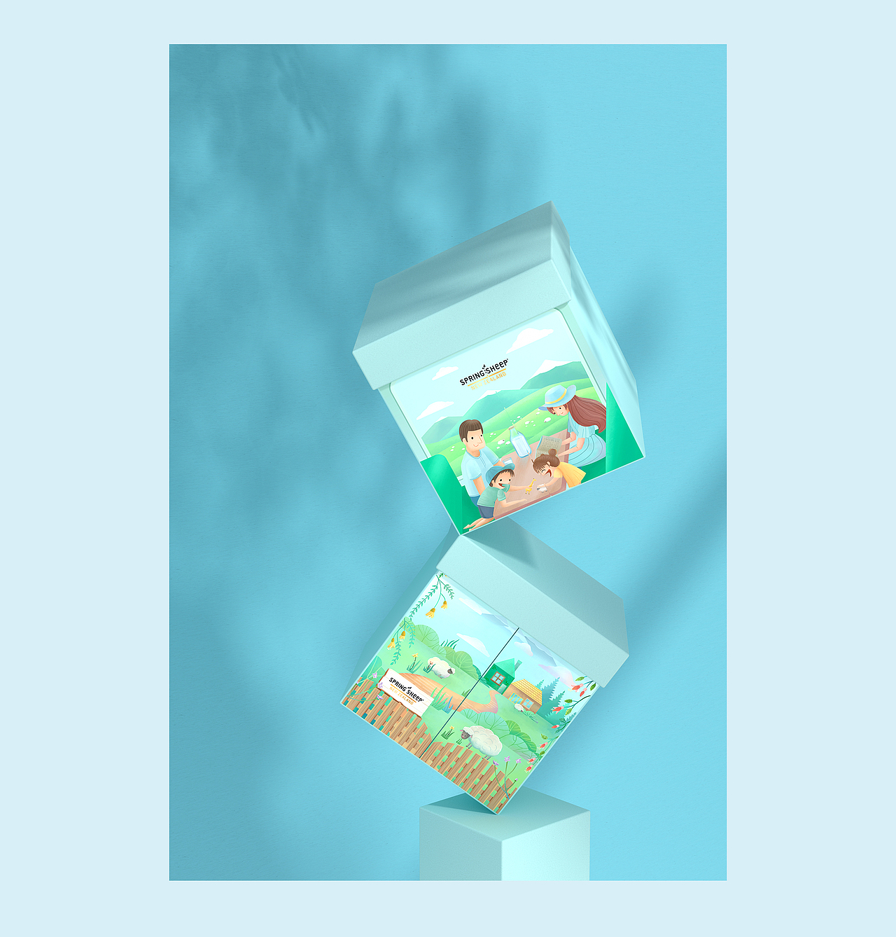 礼盒设计 - 云游新西兰 Cloud Trip to New Zealand