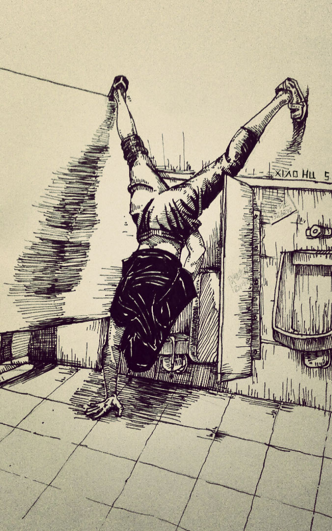 手绘也可以吊儿郎当