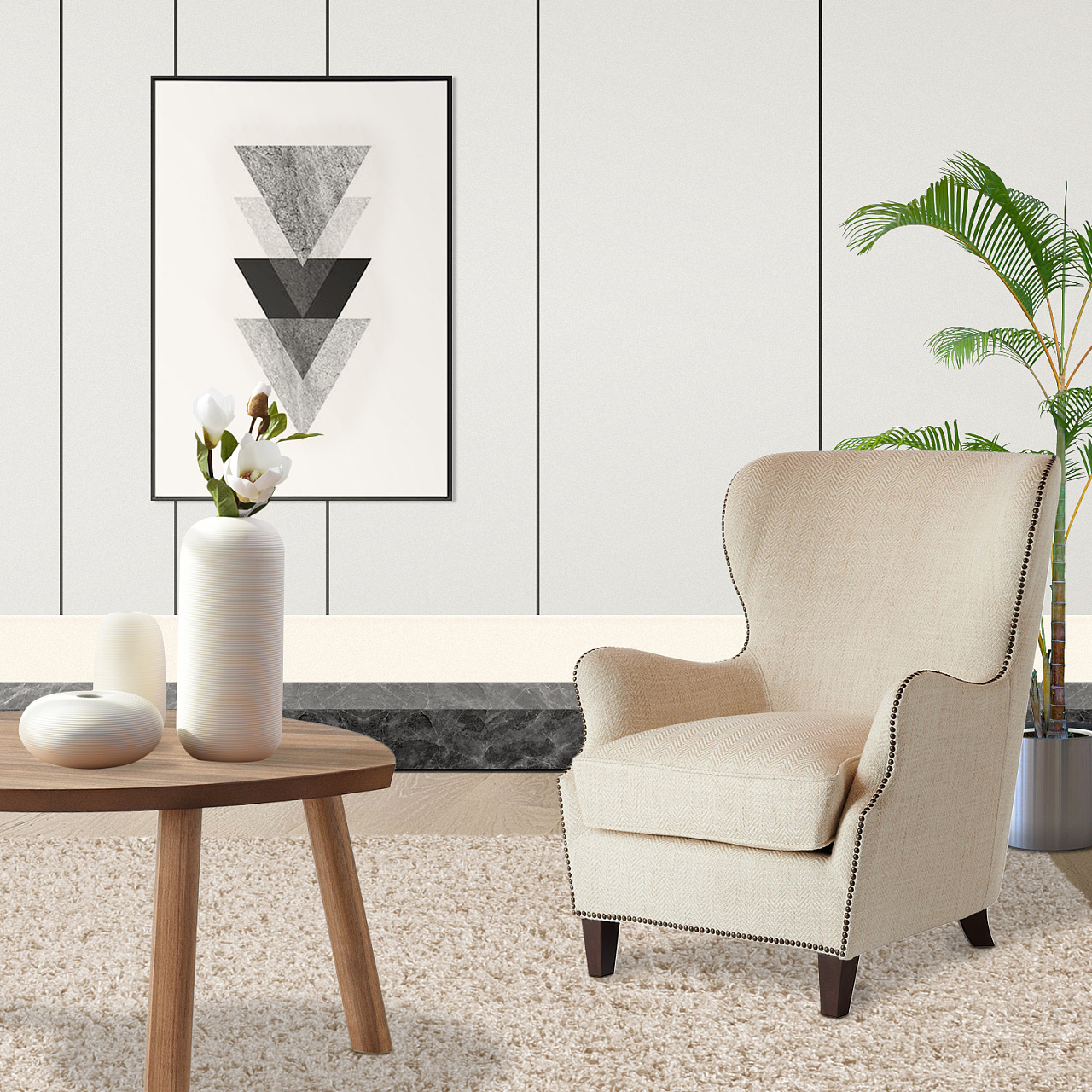 简单的室内场景合成练习