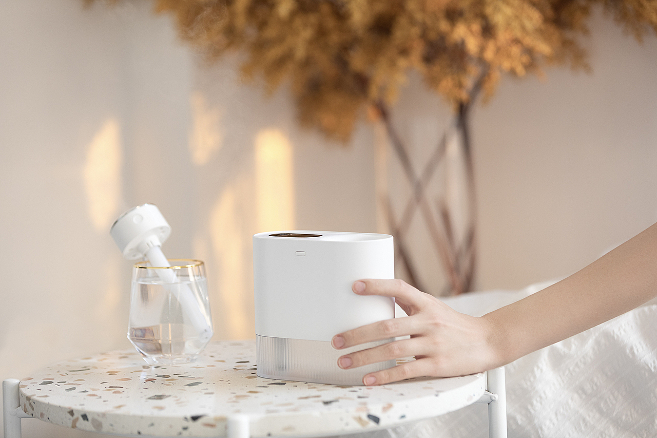 品牌案例丨维特世嘉 双喷加湿器（图ZMjY3NTQzMTg4） - 产品摄影 - 站酷设计师白底图原创素材 - 站酷ZCOOL